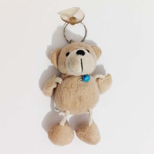 عروسک سر کلیدی طرح خرس زنگوله دار