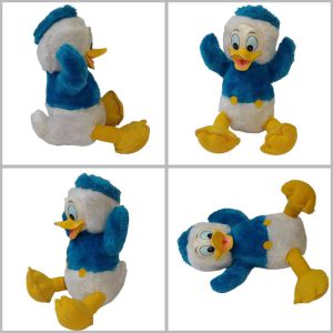 اسباب بازی عروسک قدیمی اردک دونالد داک عروسک نوستالژی دهه 1950 میلادی شخصیت کارتونی دیزنی